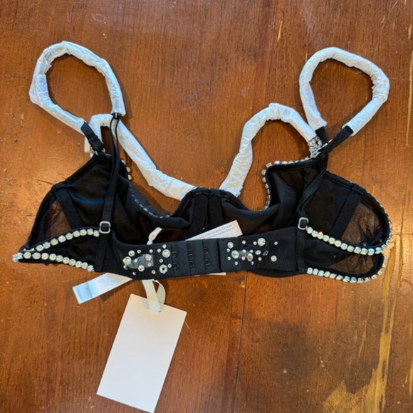 Victoria's Secret Atelier Wicked Unlined Tulle Crystal Balconette Bra - Picture 6 of 6